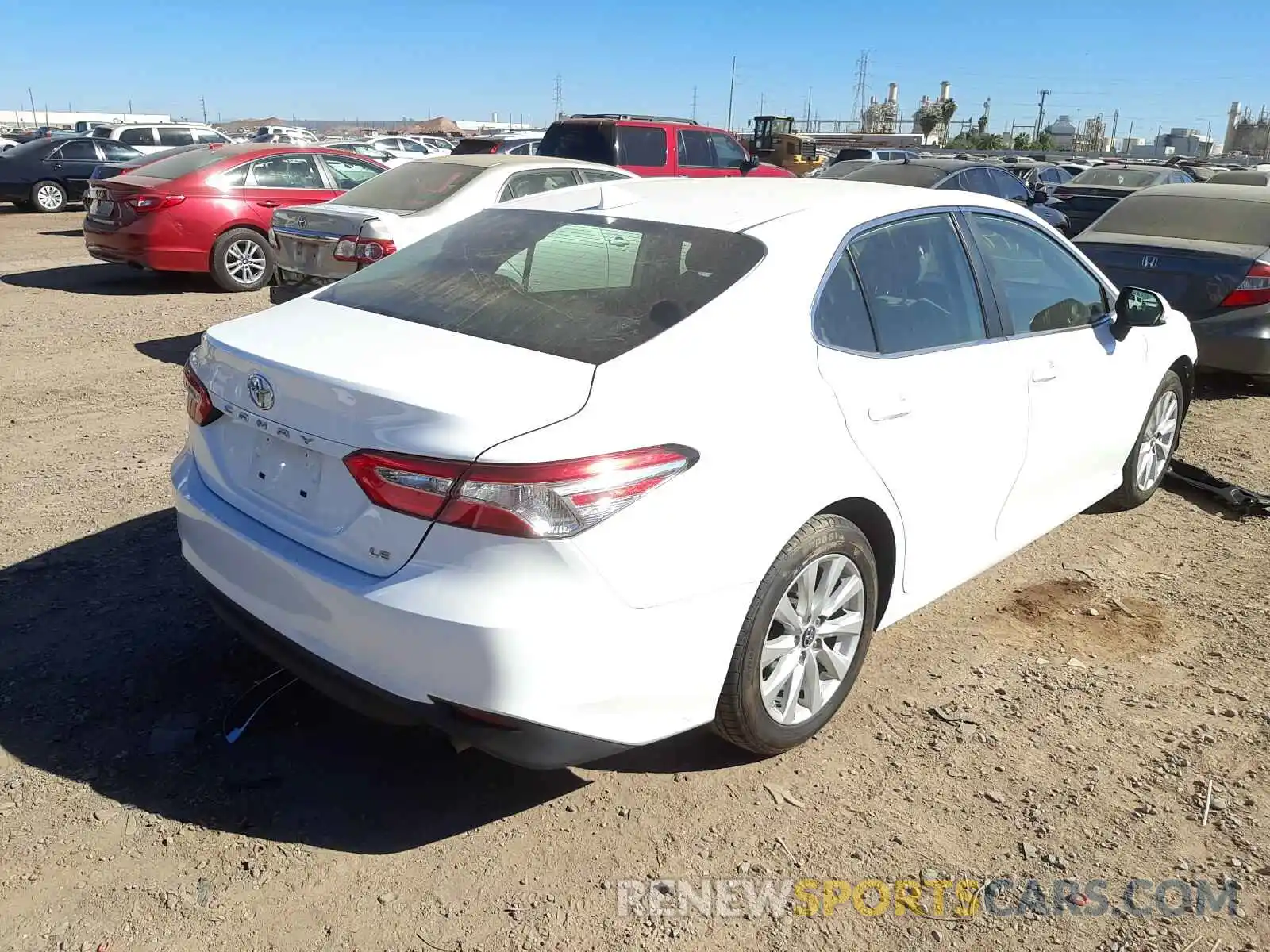 4 Photograph of a damaged car 4T1B11HKXKU713156 TOYOTA CAMRY 2019