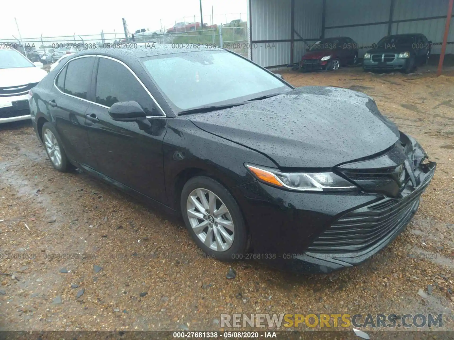 1 Photograph of a damaged car 4T1B11HKXKU714002 TOYOTA CAMRY 2019