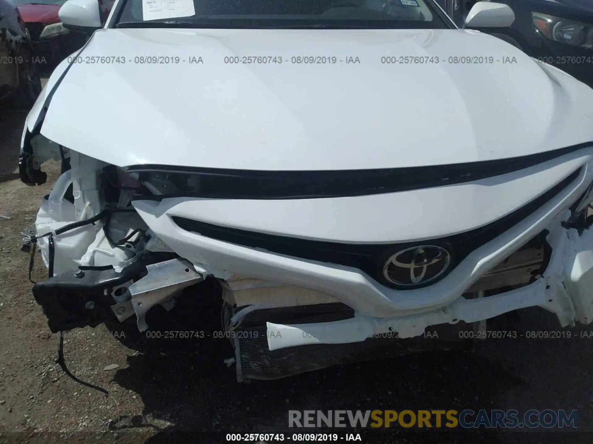 6 Photograph of a damaged car 4T1B11HKXKU714730 TOYOTA CAMRY 2019