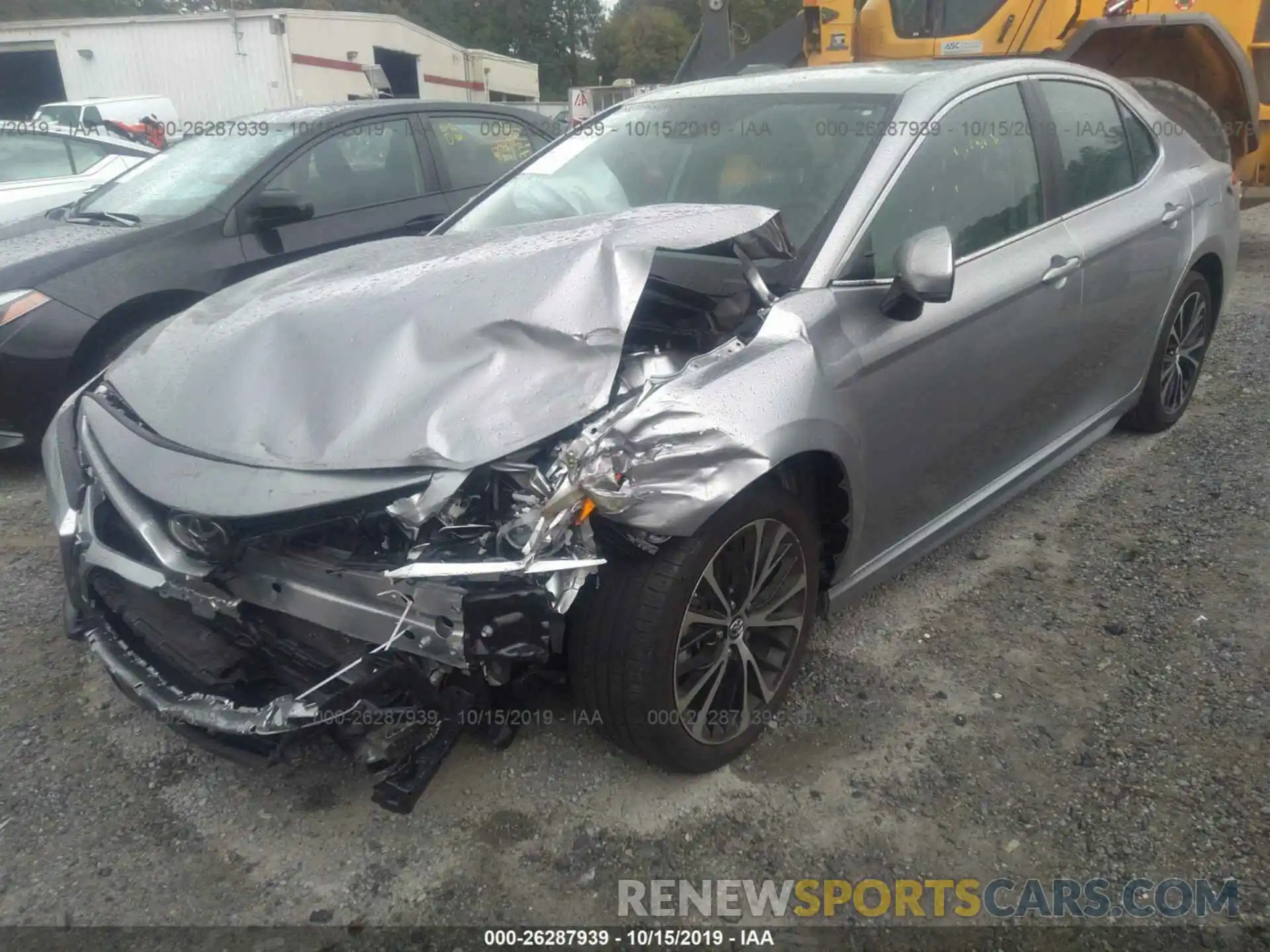 2 Photograph of a damaged car 4T1B11HKXKU714985 TOYOTA CAMRY 2019