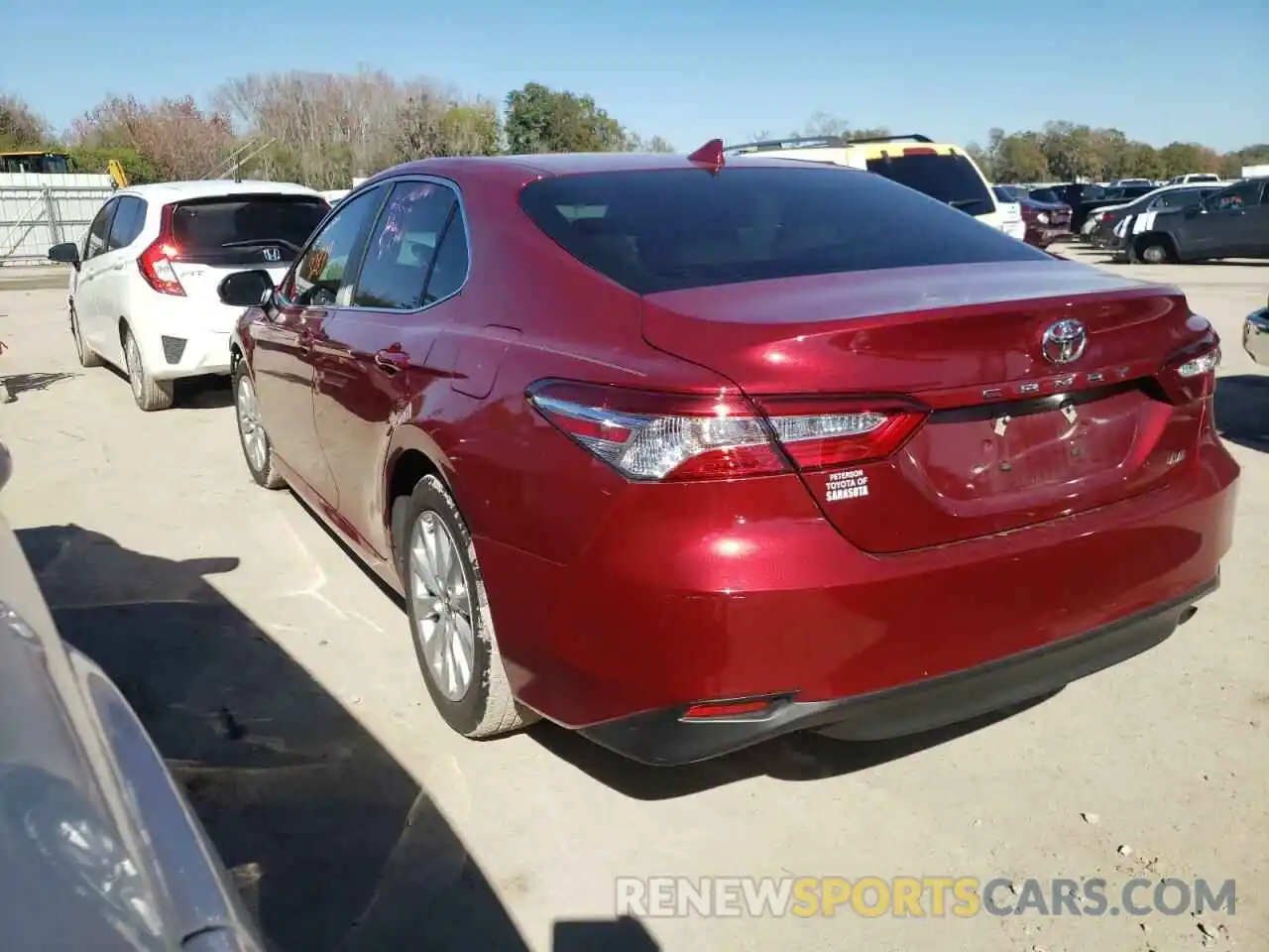 3 Photograph of a damaged car 4T1B11HKXKU715554 TOYOTA CAMRY 2019