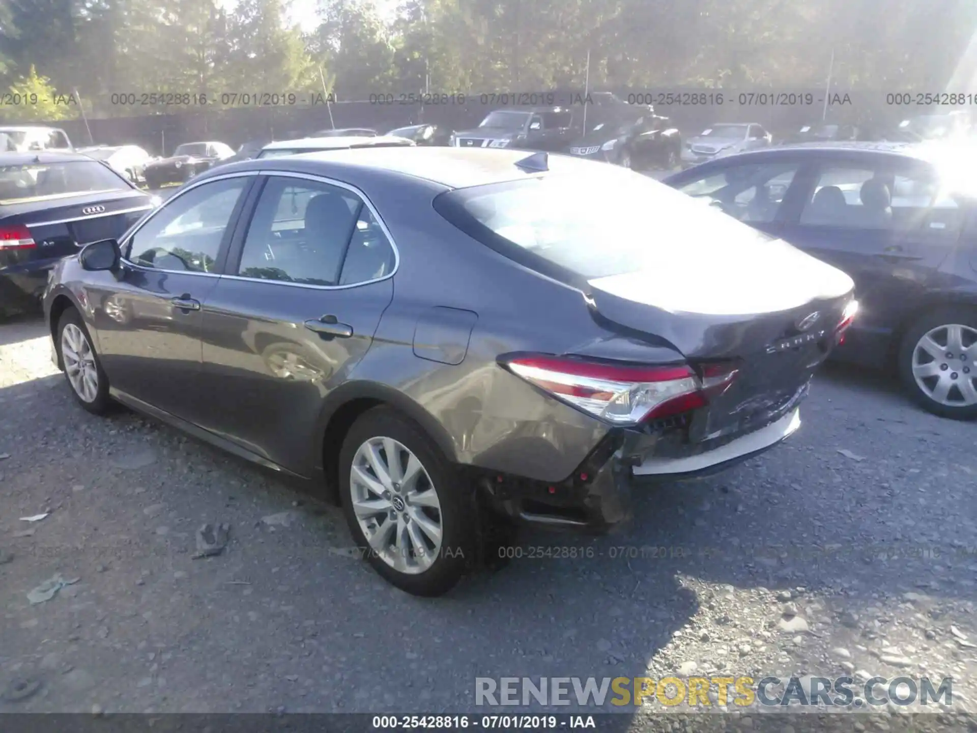 3 Photograph of a damaged car 4T1B11HKXKU716431 TOYOTA CAMRY 2019