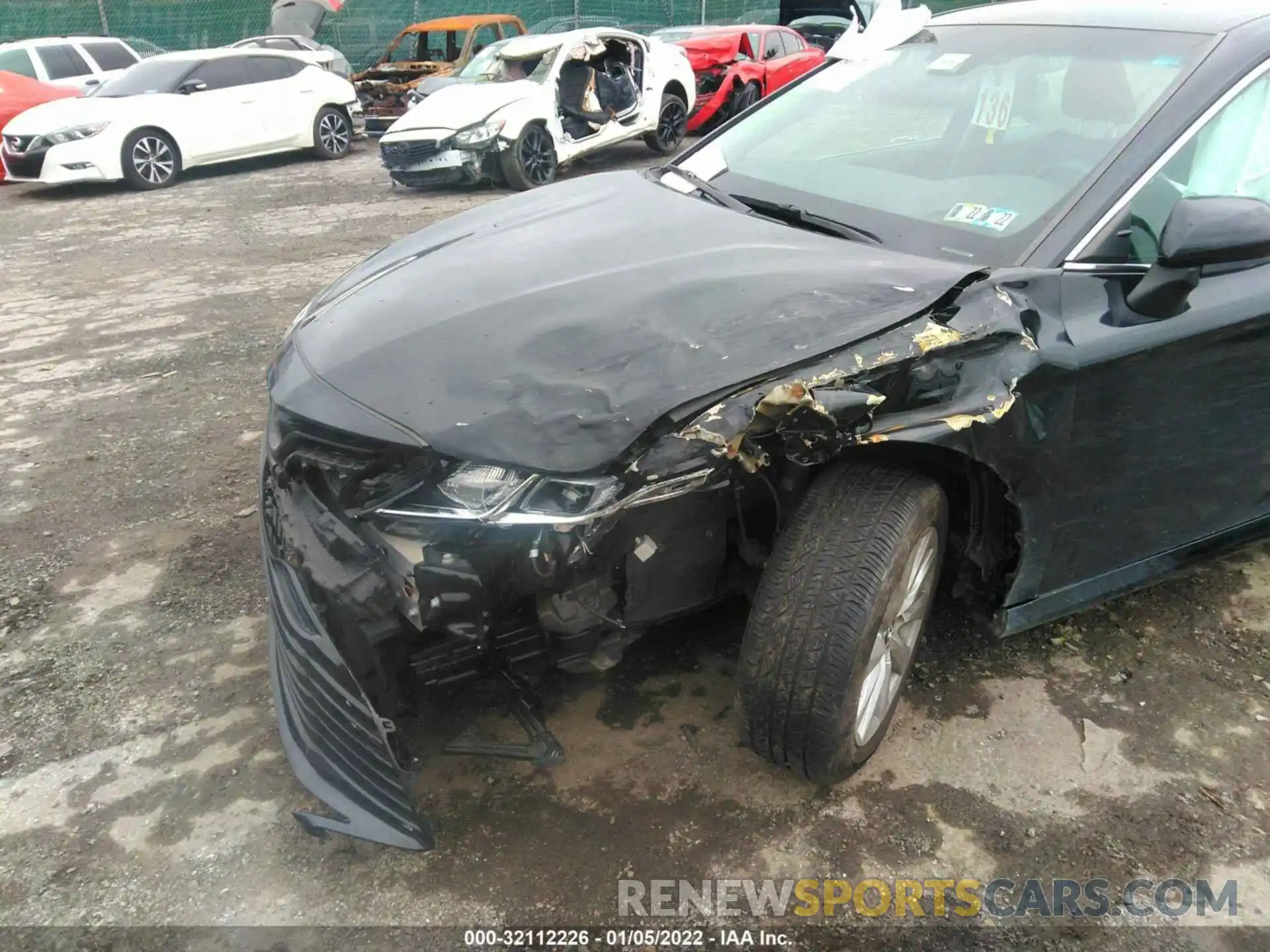 6 Photograph of a damaged car 4T1B11HKXKU717658 TOYOTA CAMRY 2019