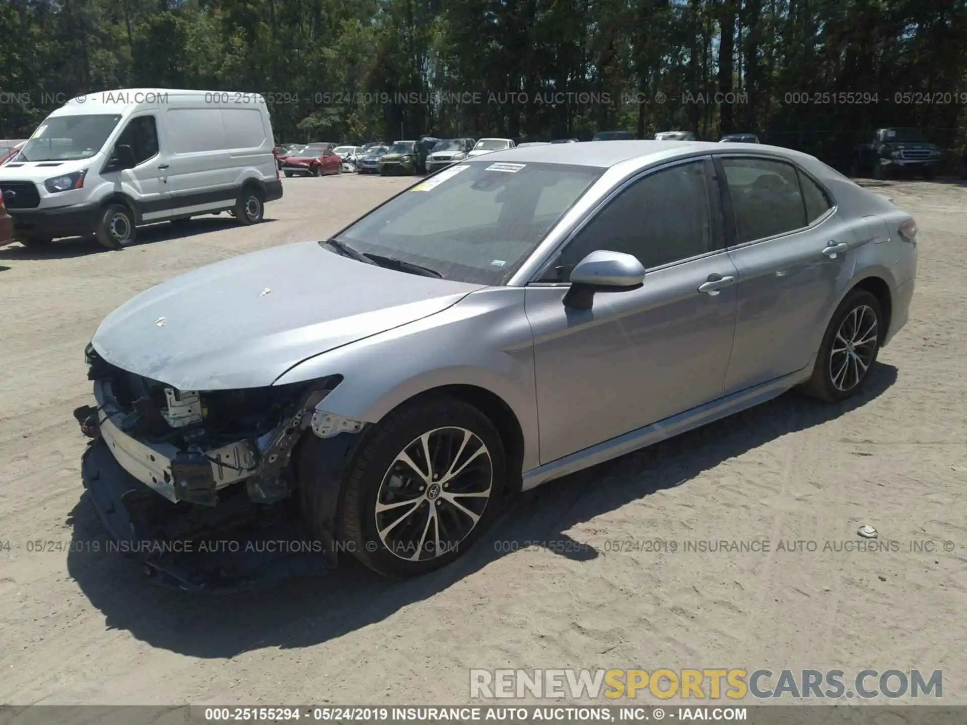 2 Photograph of a damaged car 4T1B11HKXKU718194 TOYOTA CAMRY 2019