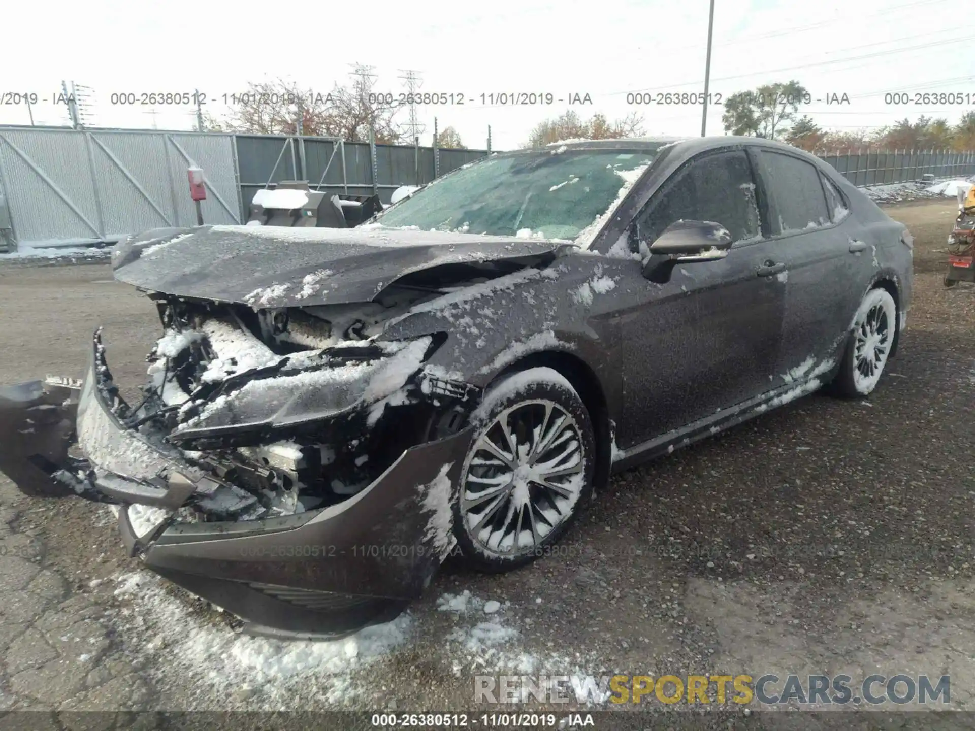 2 Photograph of a damaged car 4T1B11HKXKU718776 TOYOTA CAMRY 2019