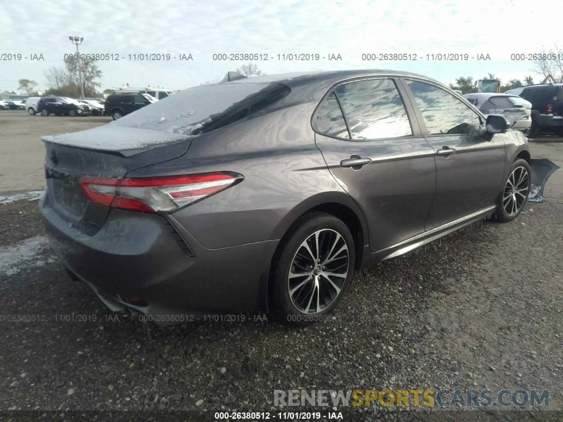 4 Photograph of a damaged car 4T1B11HKXKU718776 TOYOTA CAMRY 2019