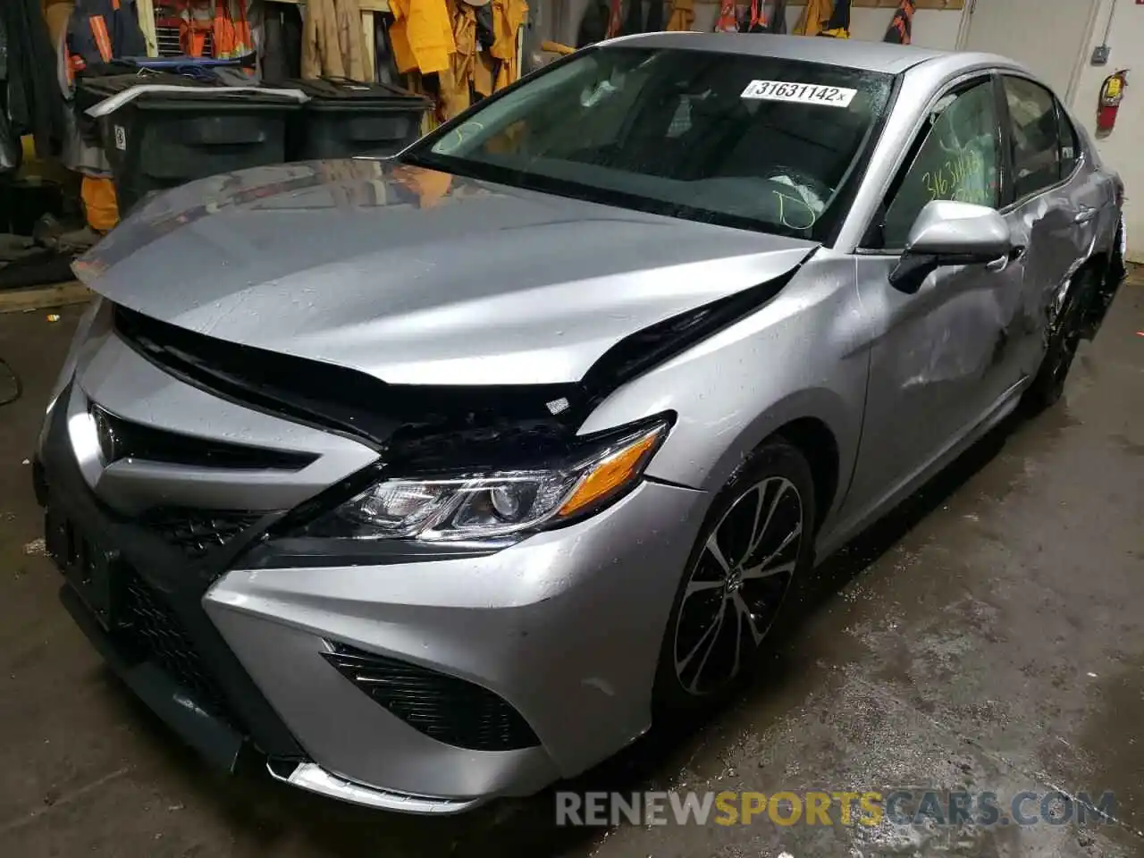 2 Photograph of a damaged car 4T1B11HKXKU718907 TOYOTA CAMRY 2019