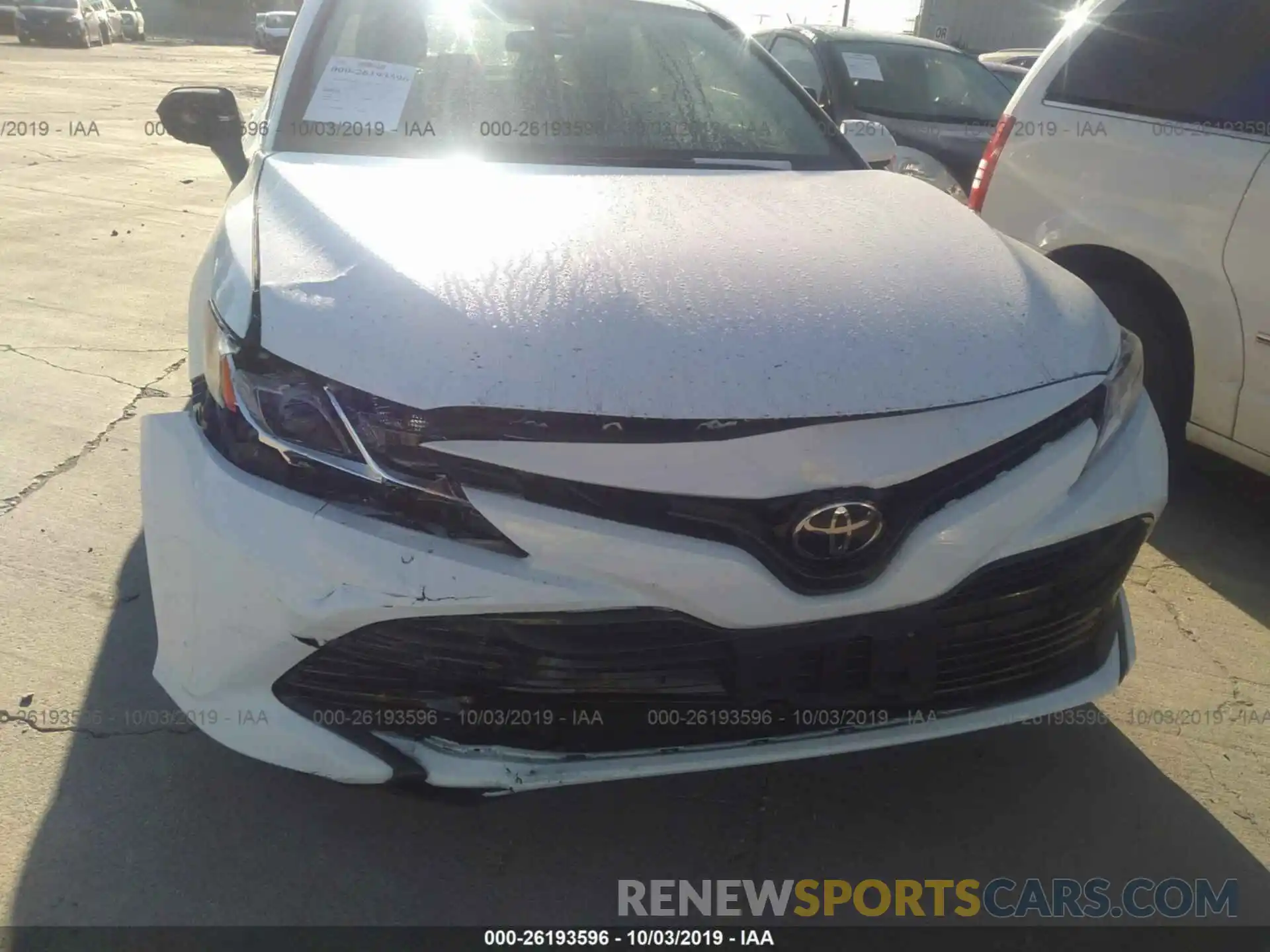 6 Photograph of a damaged car 4T1B11HKXKU720429 TOYOTA CAMRY 2019