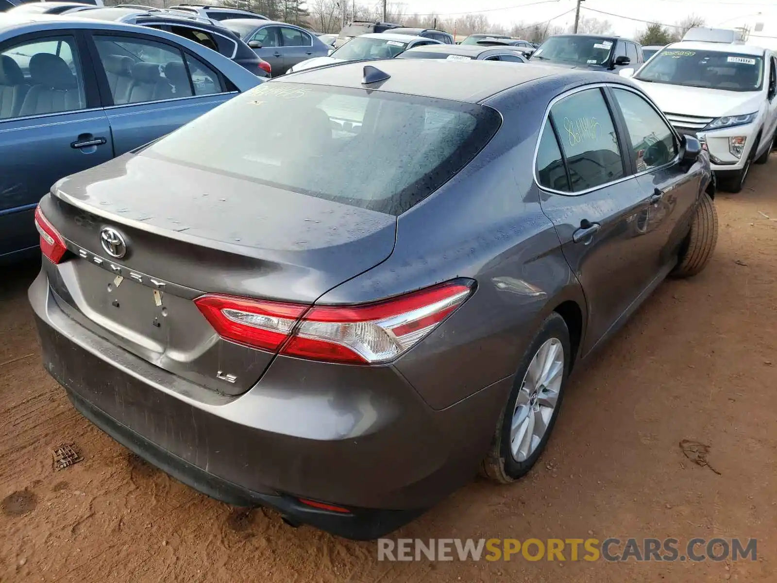 4 Photograph of a damaged car 4T1B11HKXKU720771 TOYOTA CAMRY 2019