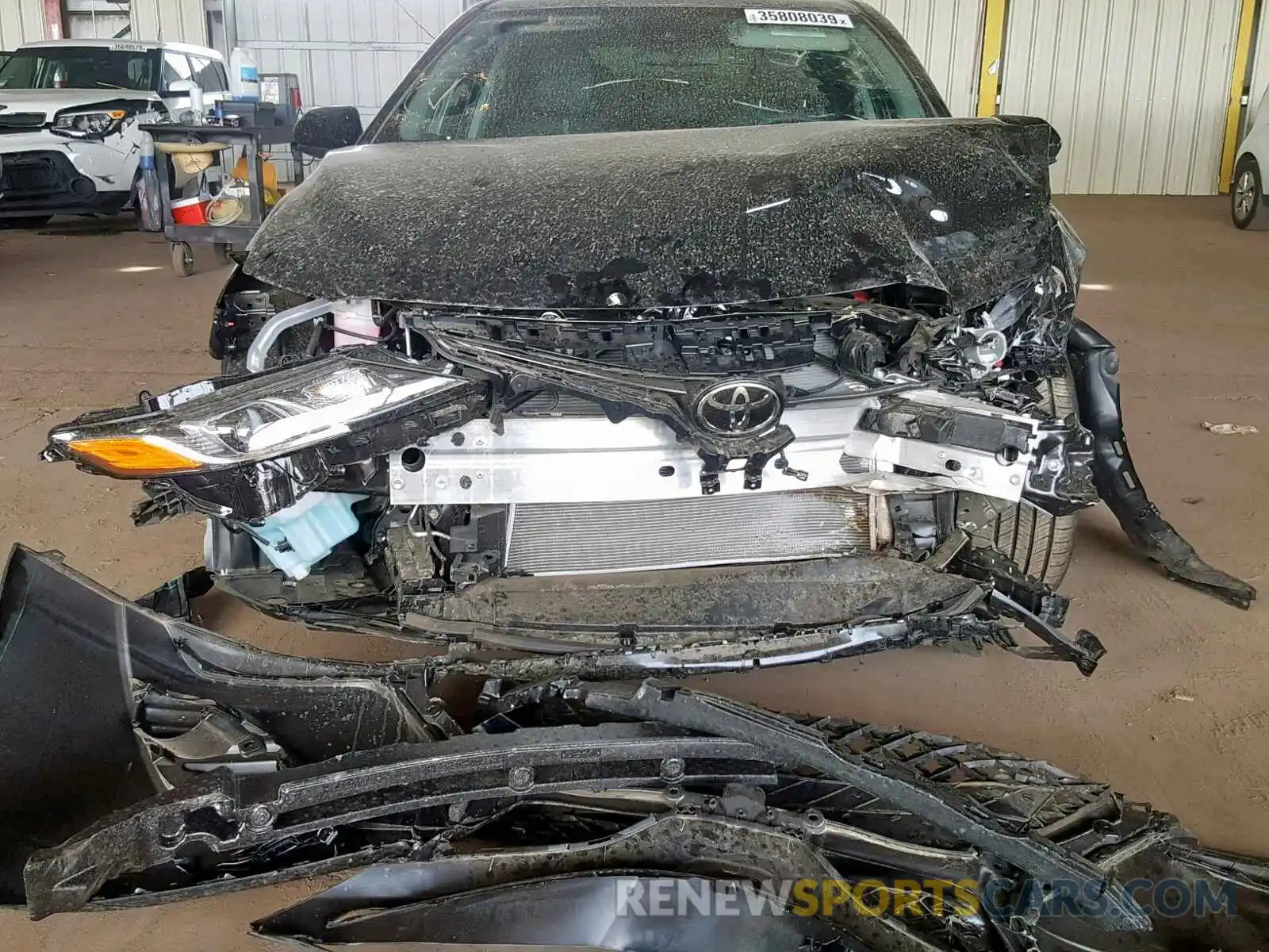 9 Photograph of a damaged car 4T1B11HKXKU721340 TOYOTA CAMRY 2019