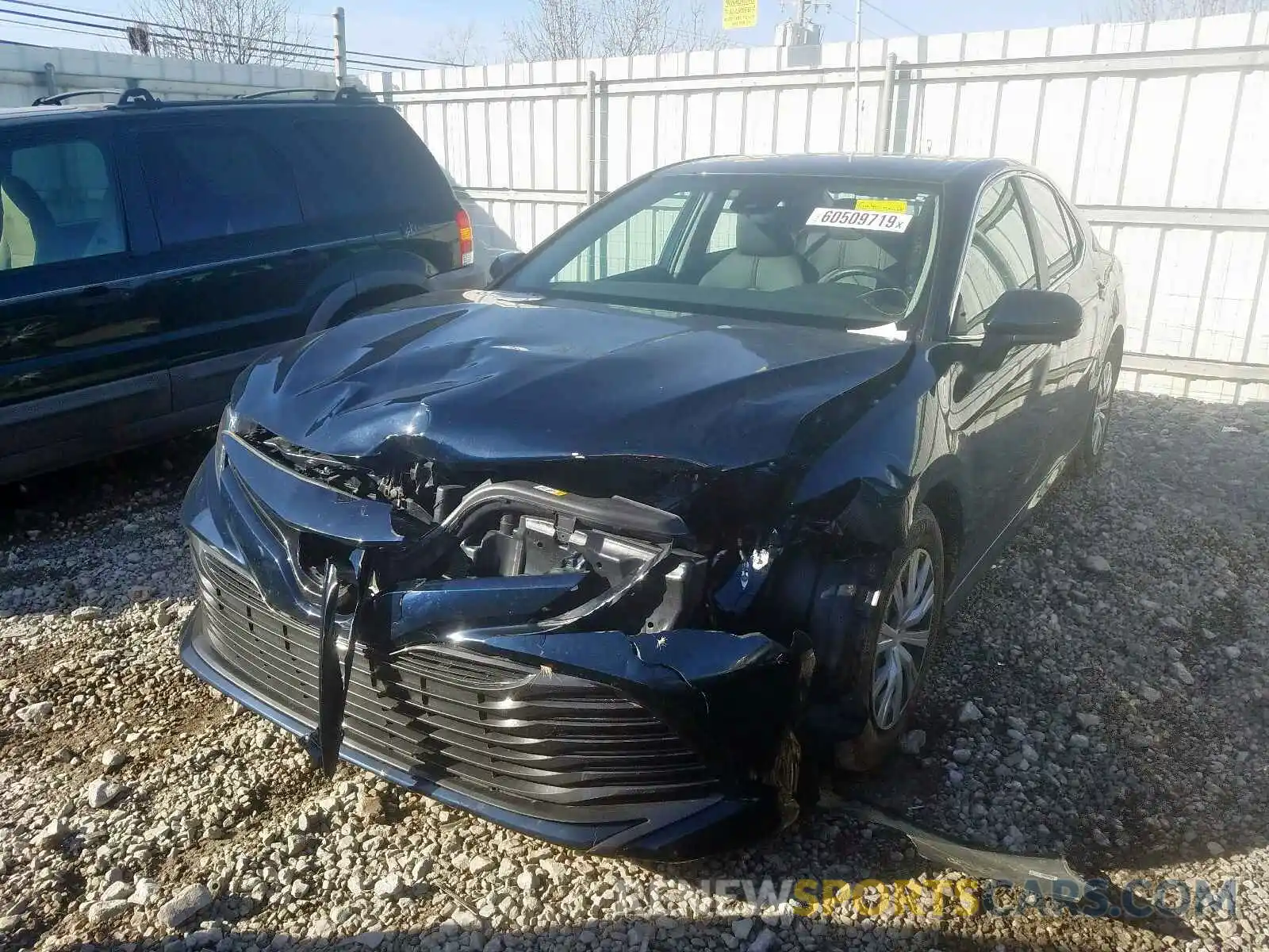 2 Photograph of a damaged car 4T1B11HKXKU724500 TOYOTA CAMRY 2019