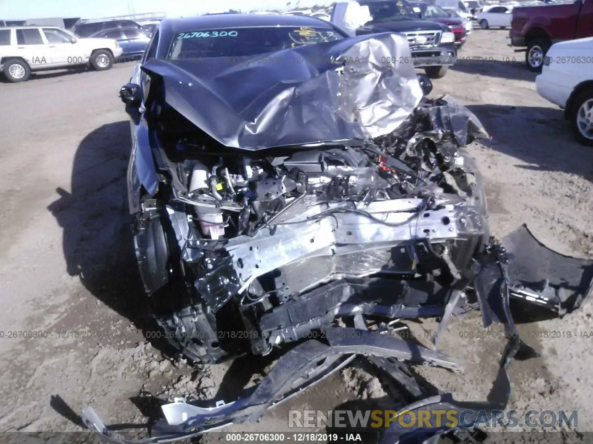 6 Photograph of a damaged car 4T1B11HKXKU724836 TOYOTA CAMRY 2019