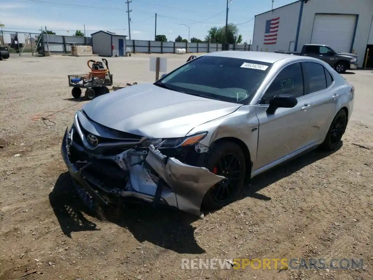 2 Photograph of a damaged car 4T1B11HKXKU726716 TOYOTA CAMRY 2019