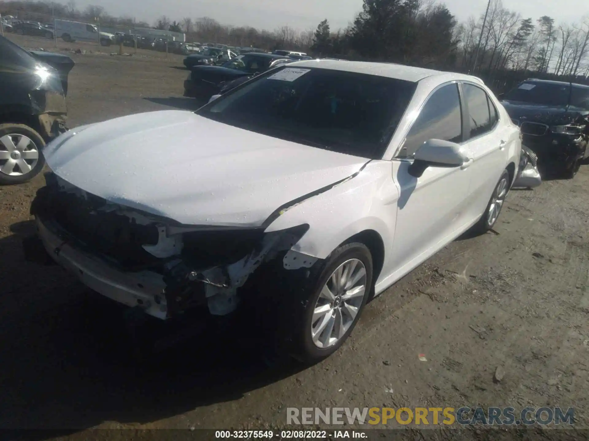 2 Photograph of a damaged car 4T1B11HKXKU728837 TOYOTA CAMRY 2019