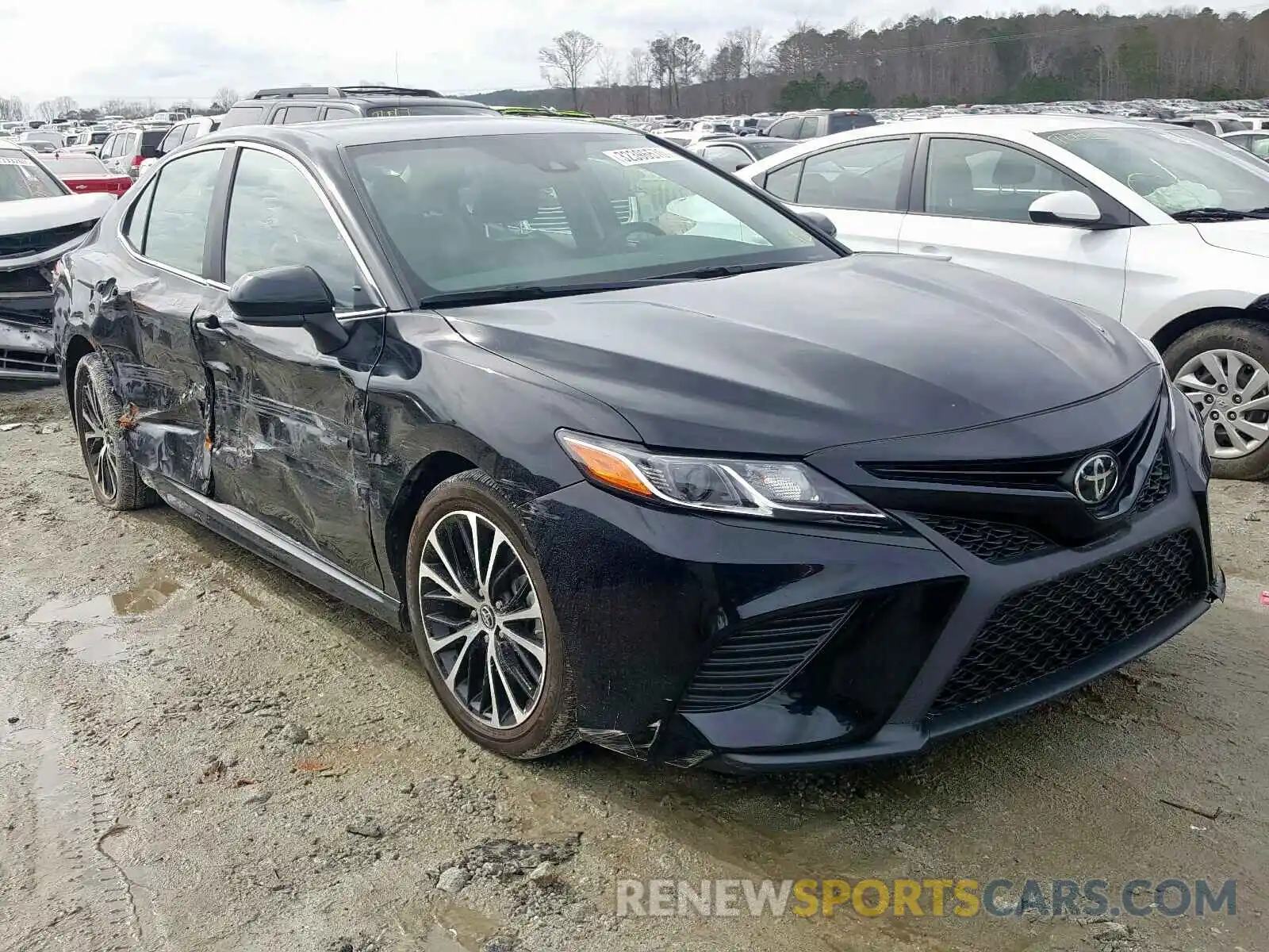 1 Photograph of a damaged car 4T1B11HKXKU730331 TOYOTA CAMRY 2019