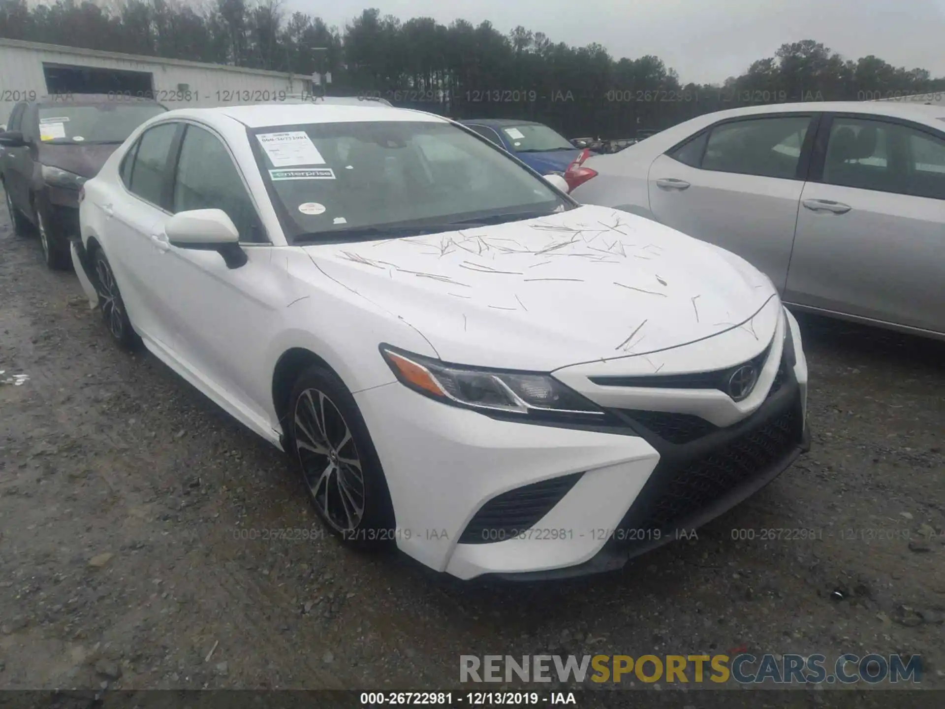 1 Photograph of a damaged car 4T1B11HKXKU730393 TOYOTA CAMRY 2019