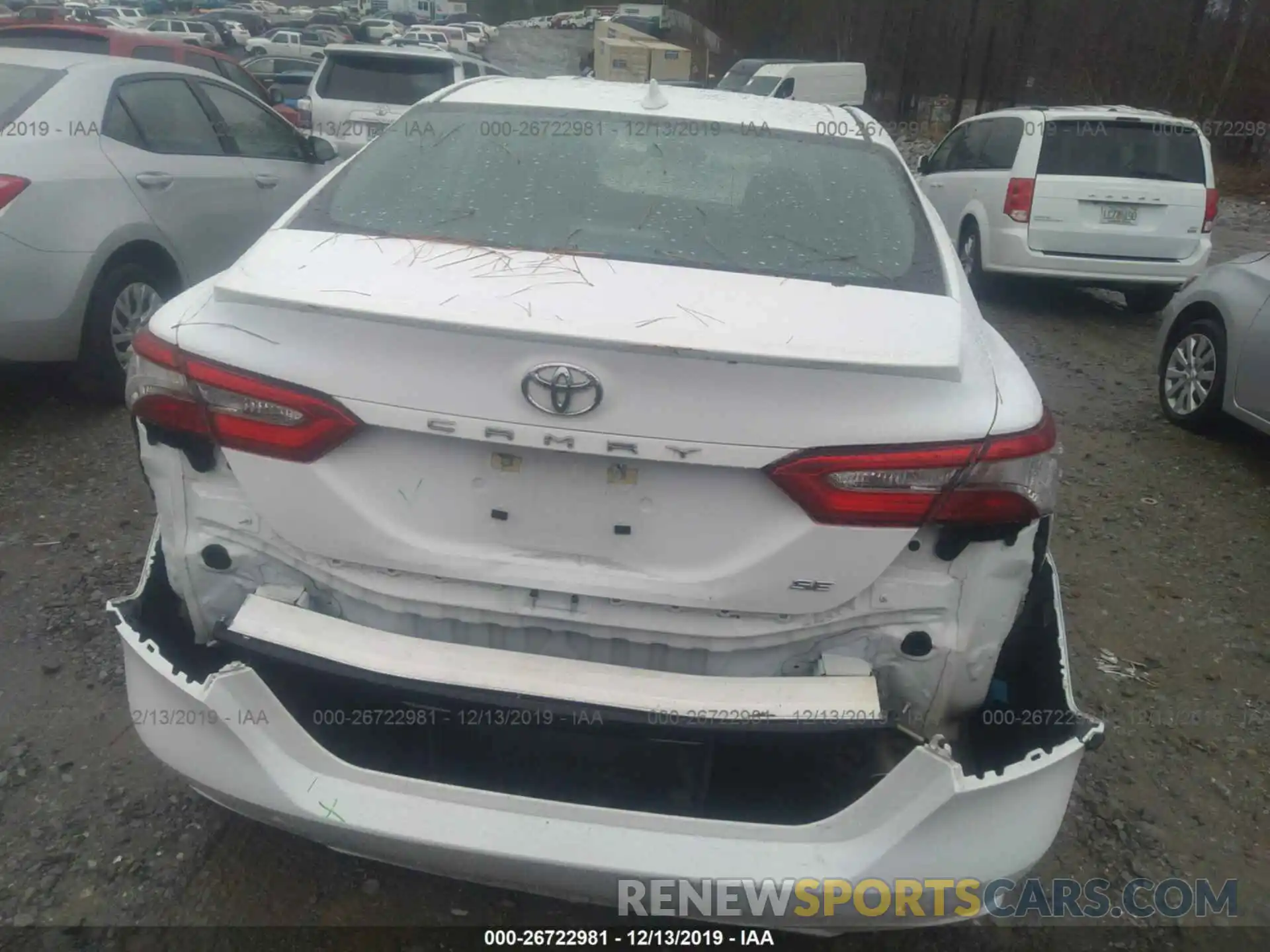 6 Photograph of a damaged car 4T1B11HKXKU730393 TOYOTA CAMRY 2019