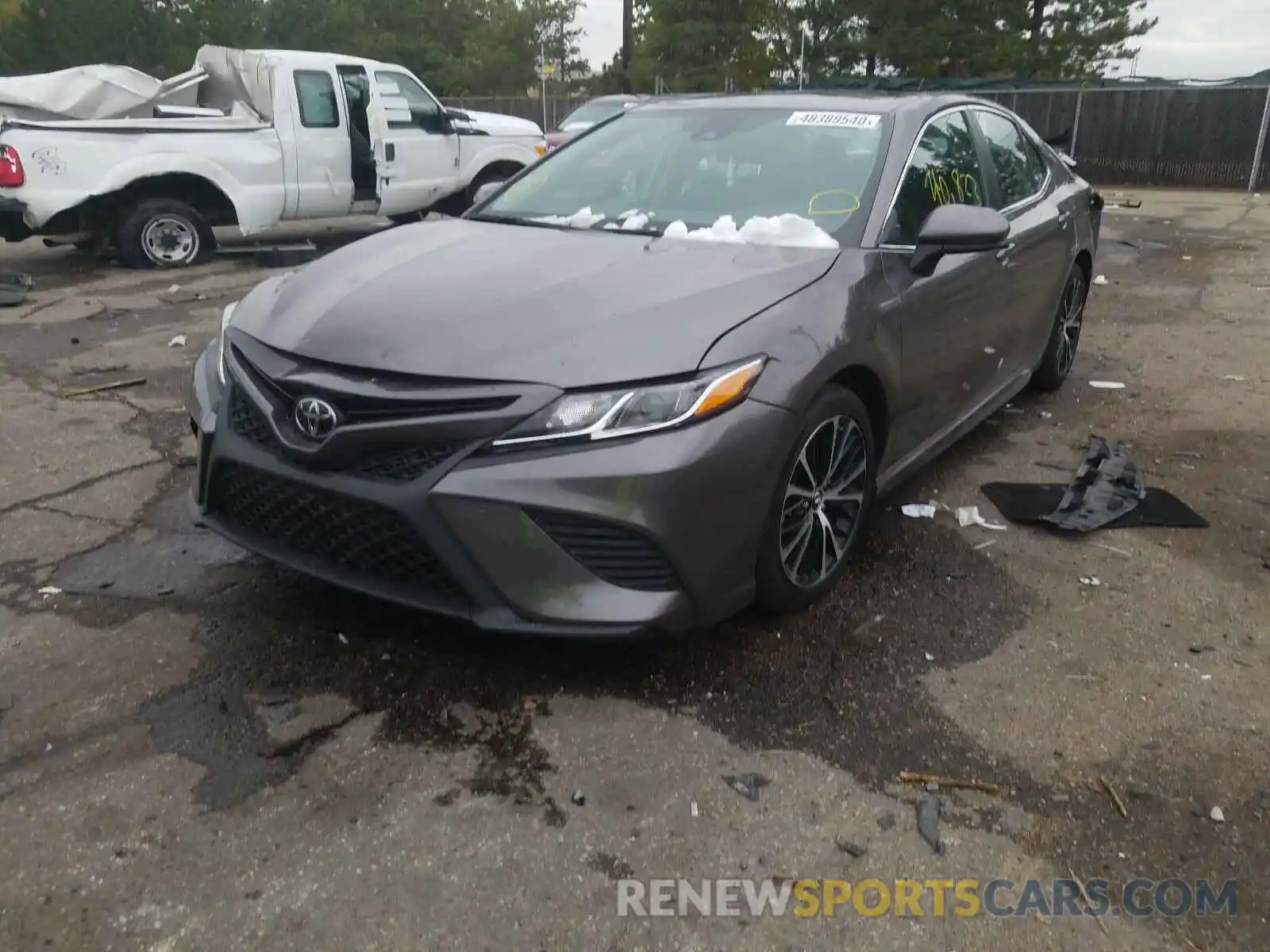 2 Photograph of a damaged car 4T1B11HKXKU730507 TOYOTA CAMRY 2019