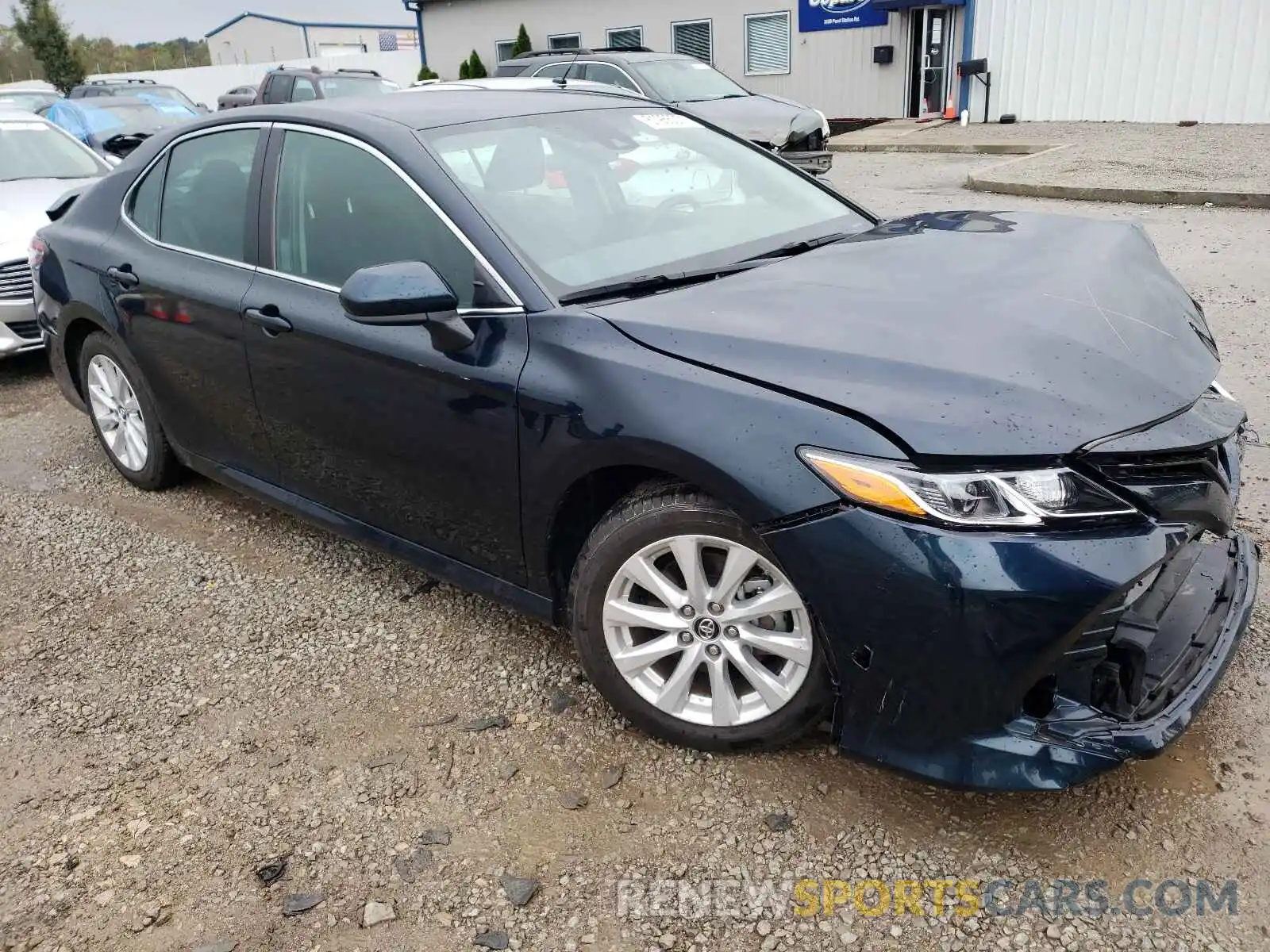 1 Photograph of a damaged car 4T1B11HKXKU733911 TOYOTA CAMRY 2019