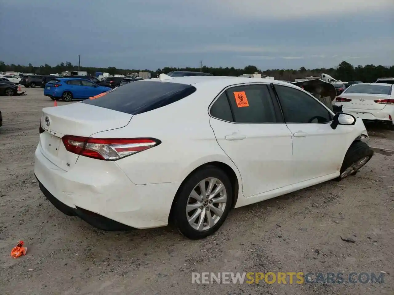 3 Photograph of a damaged car 4T1B11HKXKU735996 TOYOTA CAMRY 2019