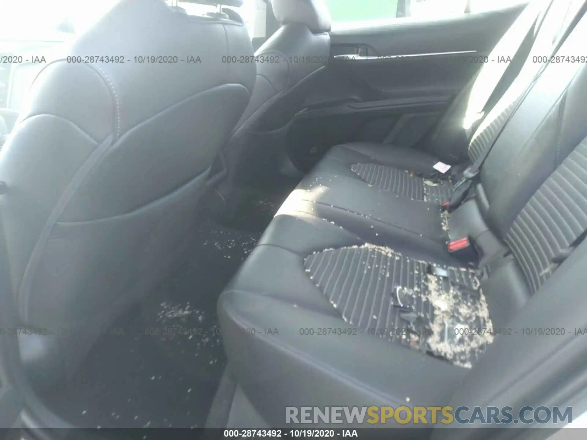 8 Photograph of a damaged car 4T1B11HKXKU738672 TOYOTA CAMRY 2019