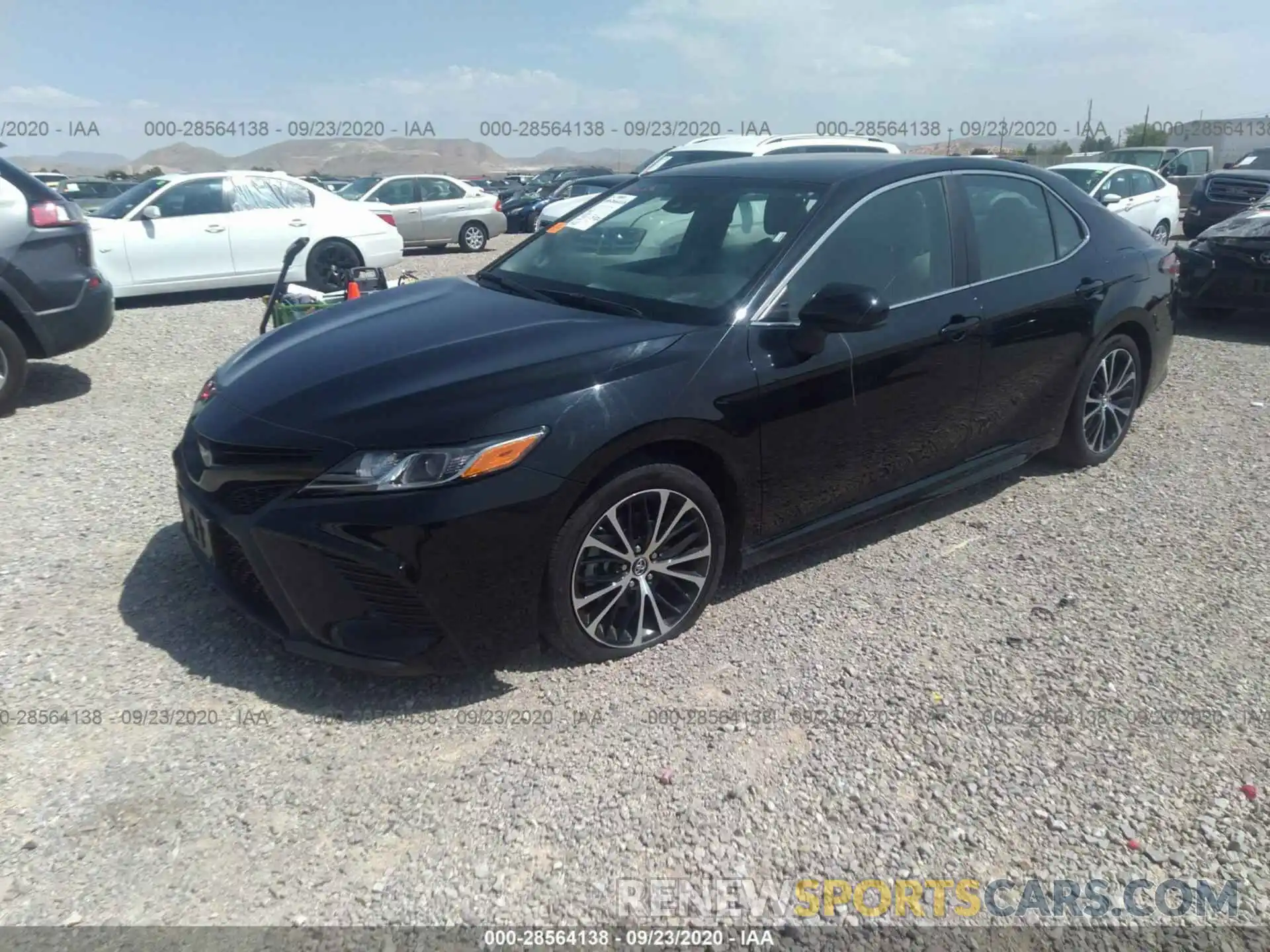 2 Photograph of a damaged car 4T1B11HKXKU738994 TOYOTA CAMRY 2019