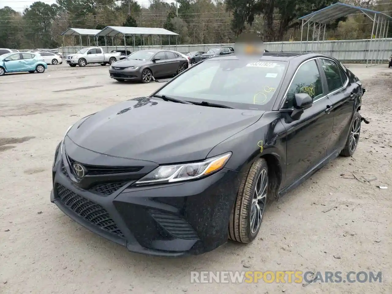 2 Photograph of a damaged car 4T1B11HKXKU740583 TOYOTA CAMRY 2019