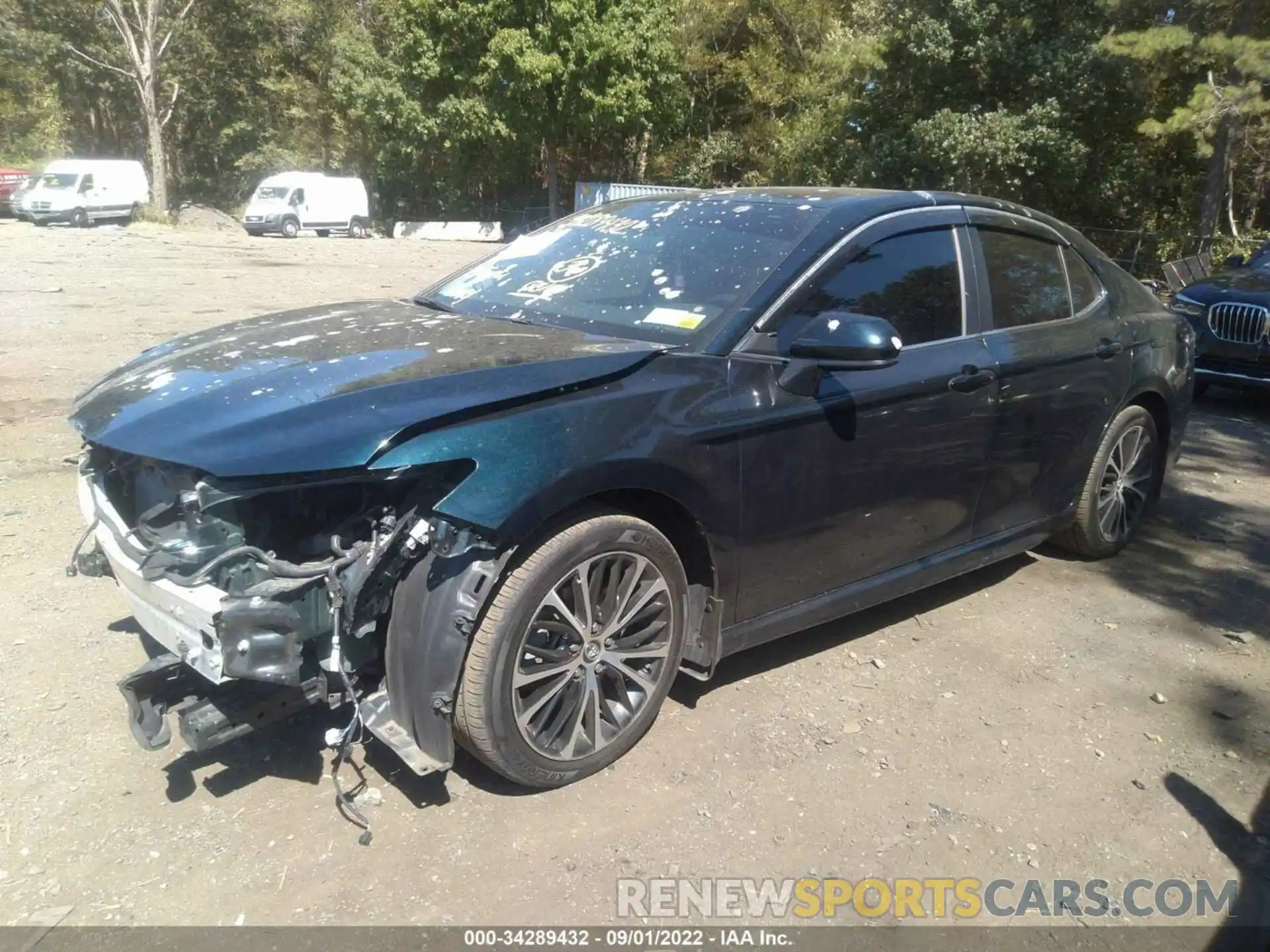 2 Photograph of a damaged car 4T1B11HKXKU741250 TOYOTA CAMRY 2019