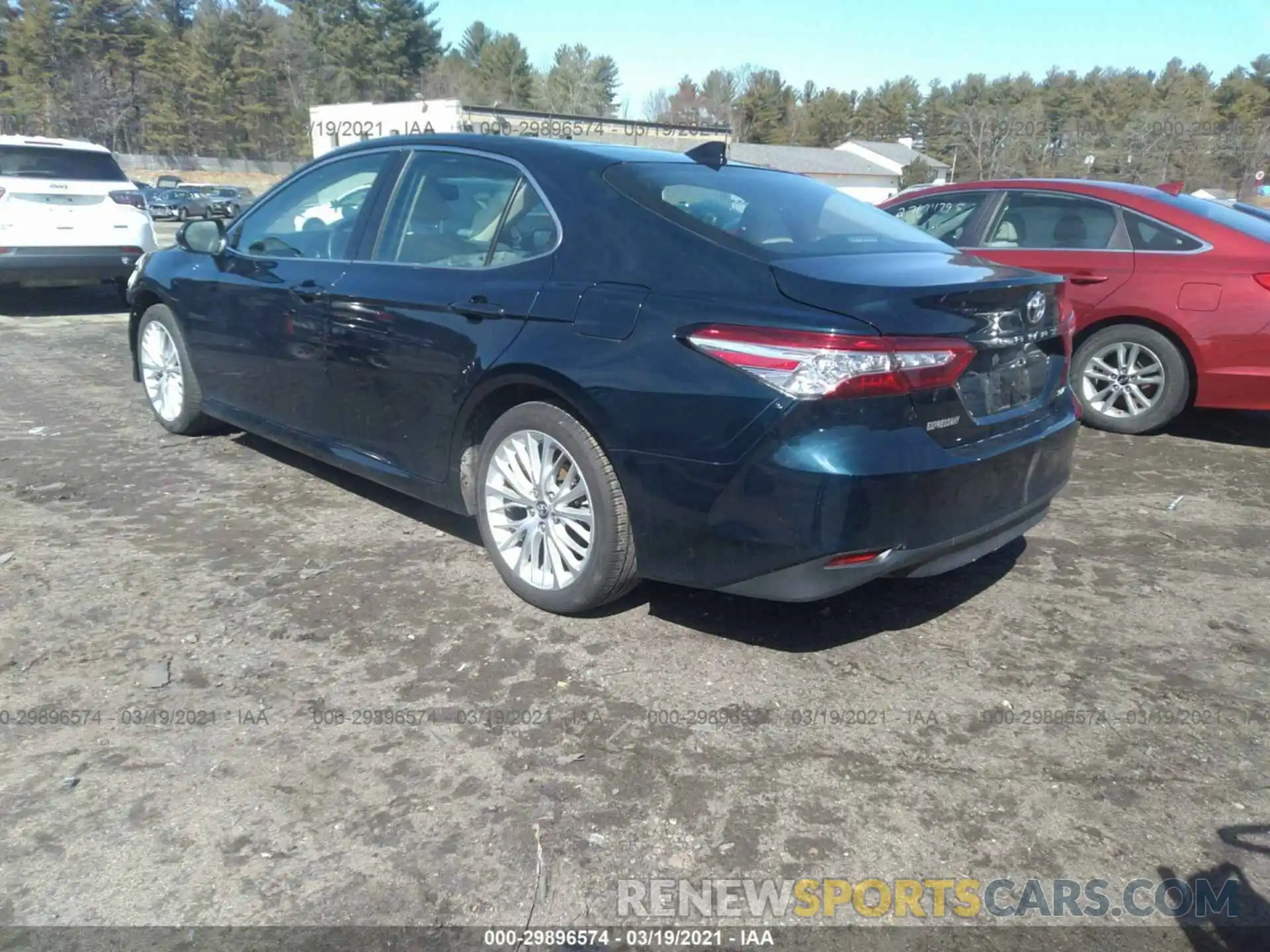 3 Photograph of a damaged car 4T1B11HKXKU741443 TOYOTA CAMRY 2019