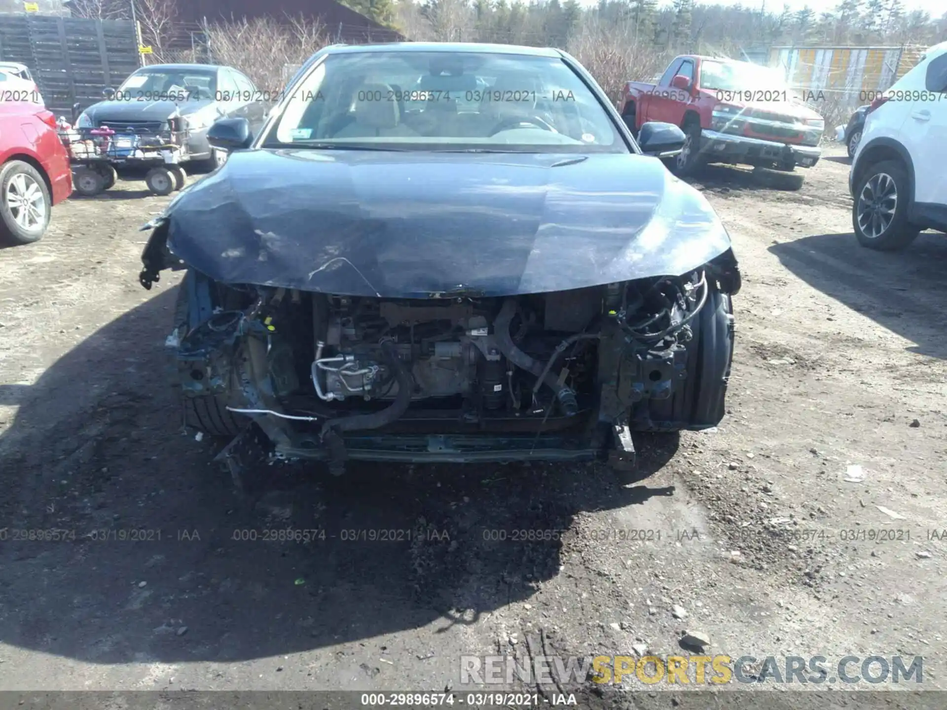 6 Photograph of a damaged car 4T1B11HKXKU741443 TOYOTA CAMRY 2019