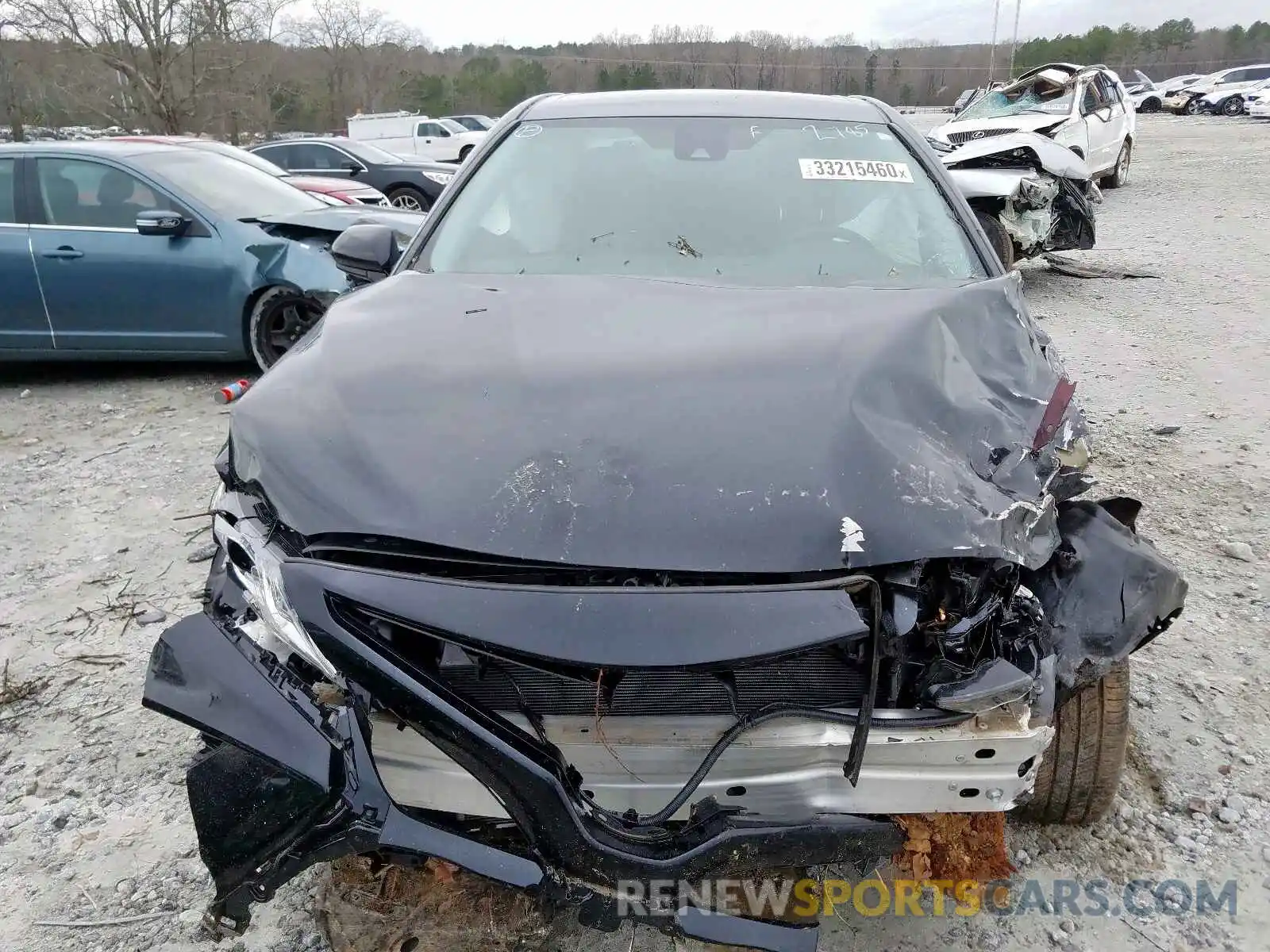 9 Photograph of a damaged car 4T1B11HKXKU742785 TOYOTA CAMRY 2019