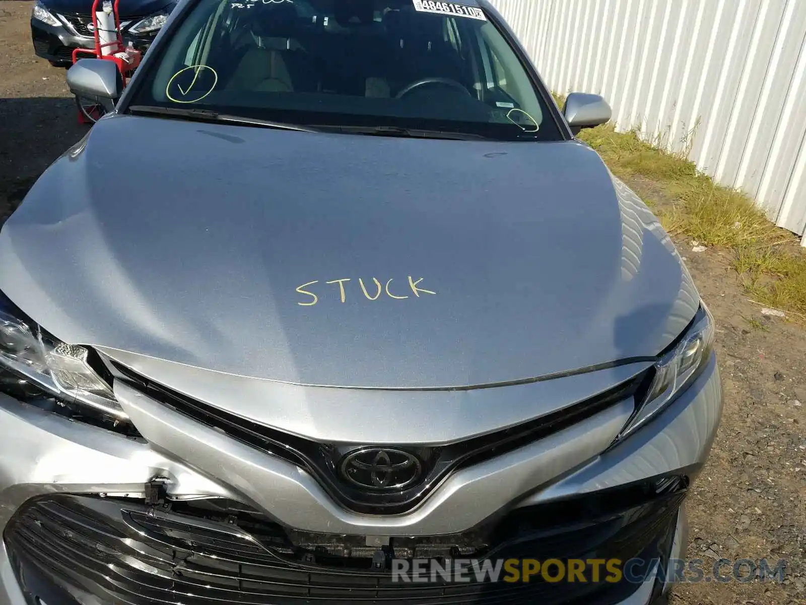 7 Photograph of a damaged car 4T1B11HKXKU743113 TOYOTA CAMRY 2019