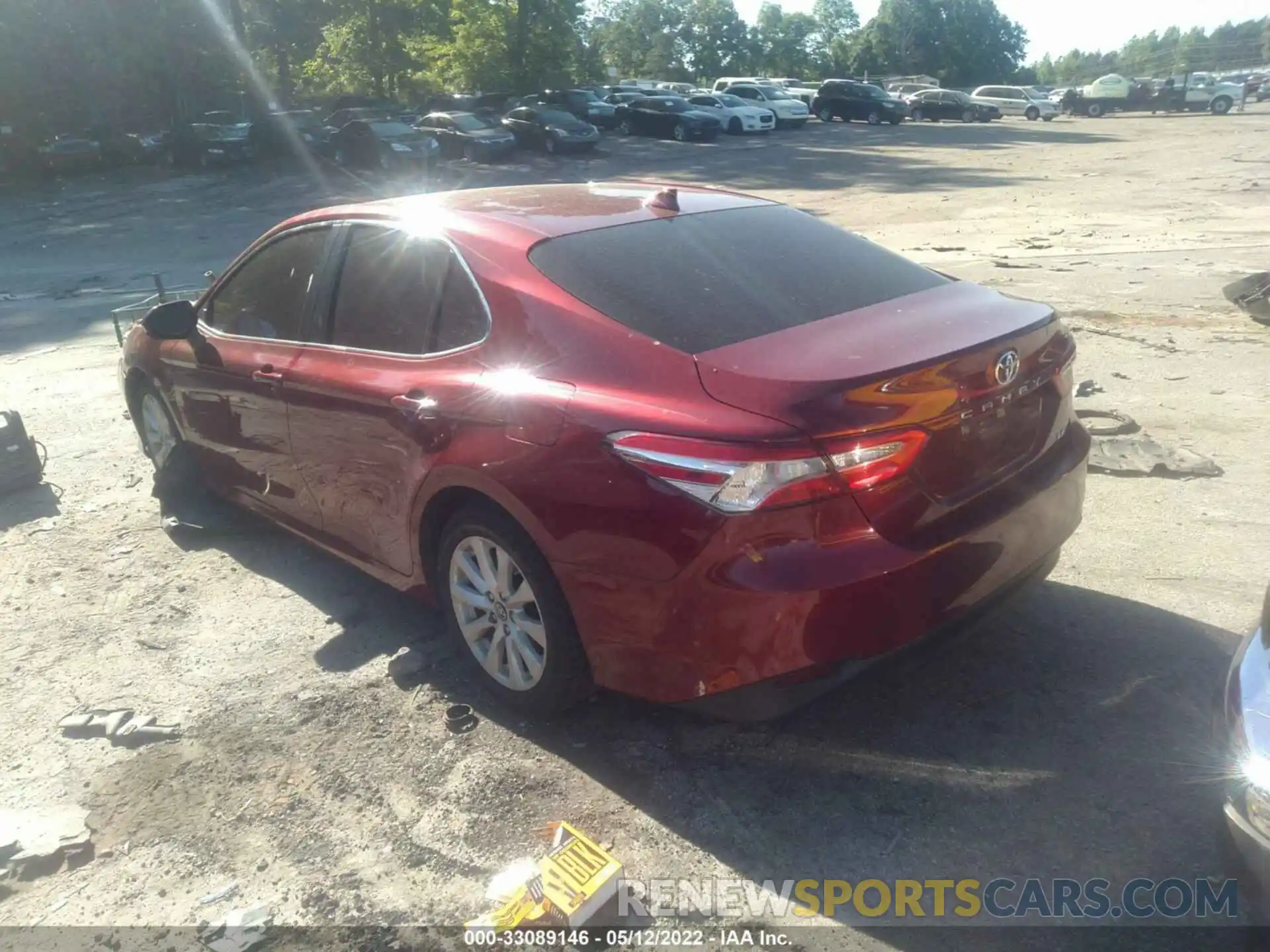 3 Photograph of a damaged car 4T1B11HKXKU743306 TOYOTA CAMRY 2019