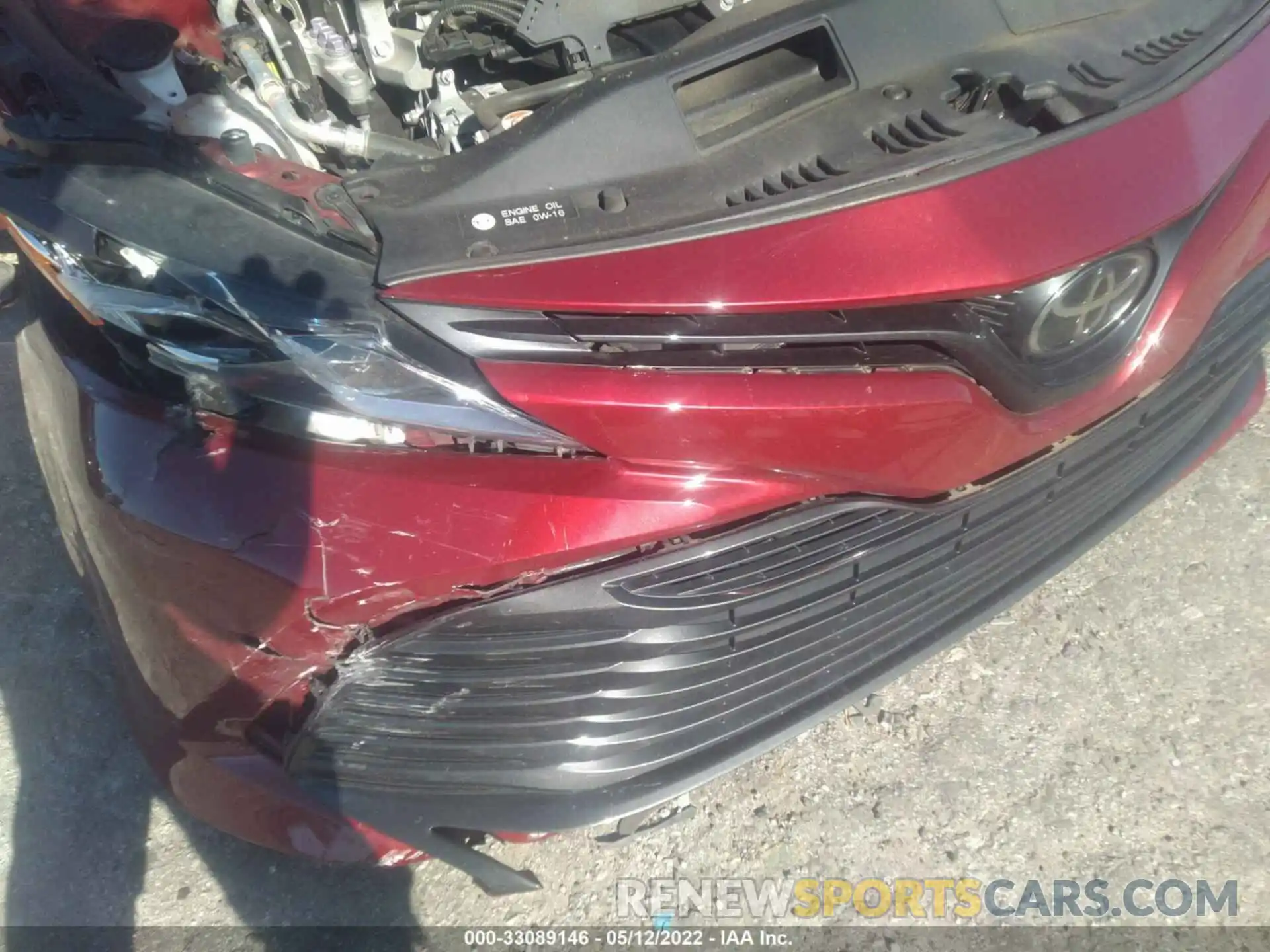 6 Photograph of a damaged car 4T1B11HKXKU743306 TOYOTA CAMRY 2019