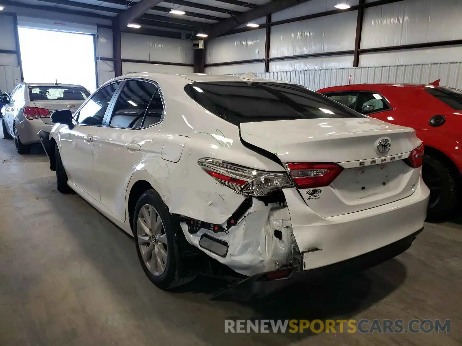 3 Photograph of a damaged car 4T1B11HKXKU743662 TOYOTA CAMRY 2019