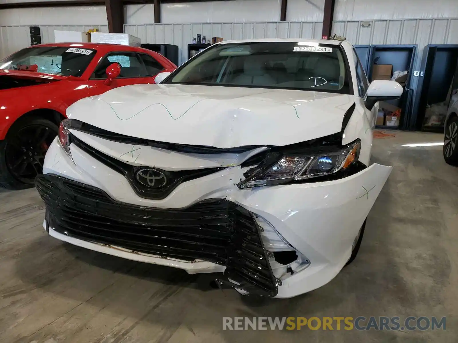 9 Photograph of a damaged car 4T1B11HKXKU743662 TOYOTA CAMRY 2019