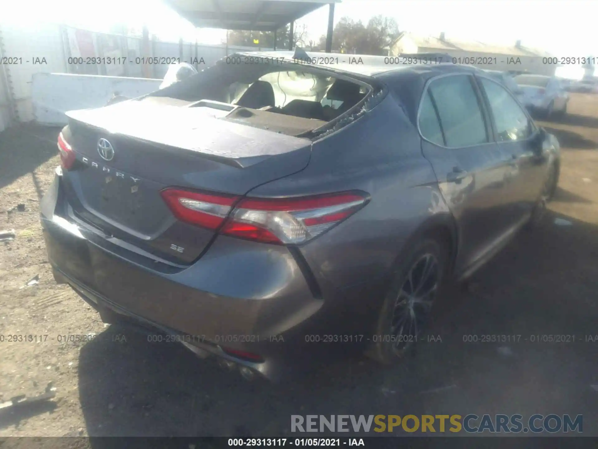 4 Photograph of a damaged car 4T1B11HKXKU745038 TOYOTA CAMRY 2019