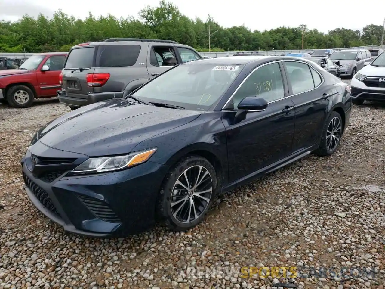 2 Photograph of a damaged car 4T1B11HKXKU745802 TOYOTA CAMRY 2019