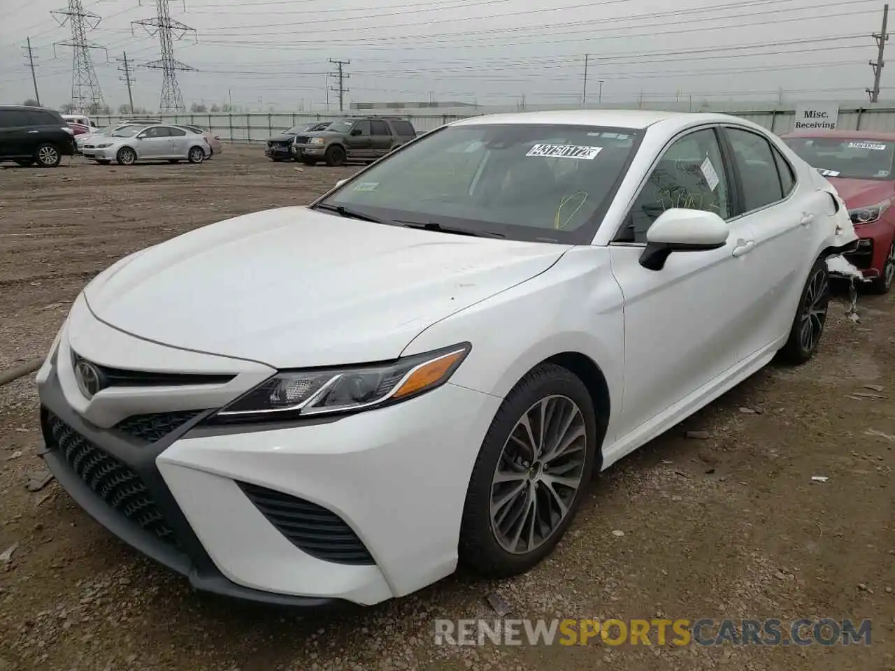 2 Photograph of a damaged car 4T1B11HKXKU745931 TOYOTA CAMRY 2019