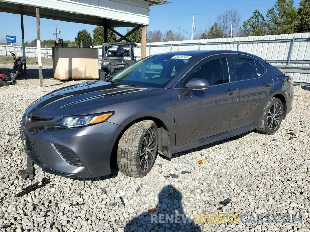 1 Photograph of a damaged car 4T1B11HKXKU746478 TOYOTA CAMRY 2019