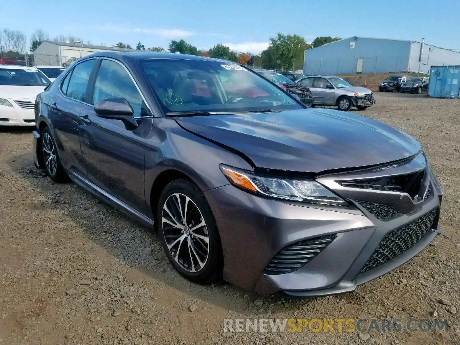 1 Photograph of a damaged car 4T1B11HKXKU748327 TOYOTA CAMRY 2019