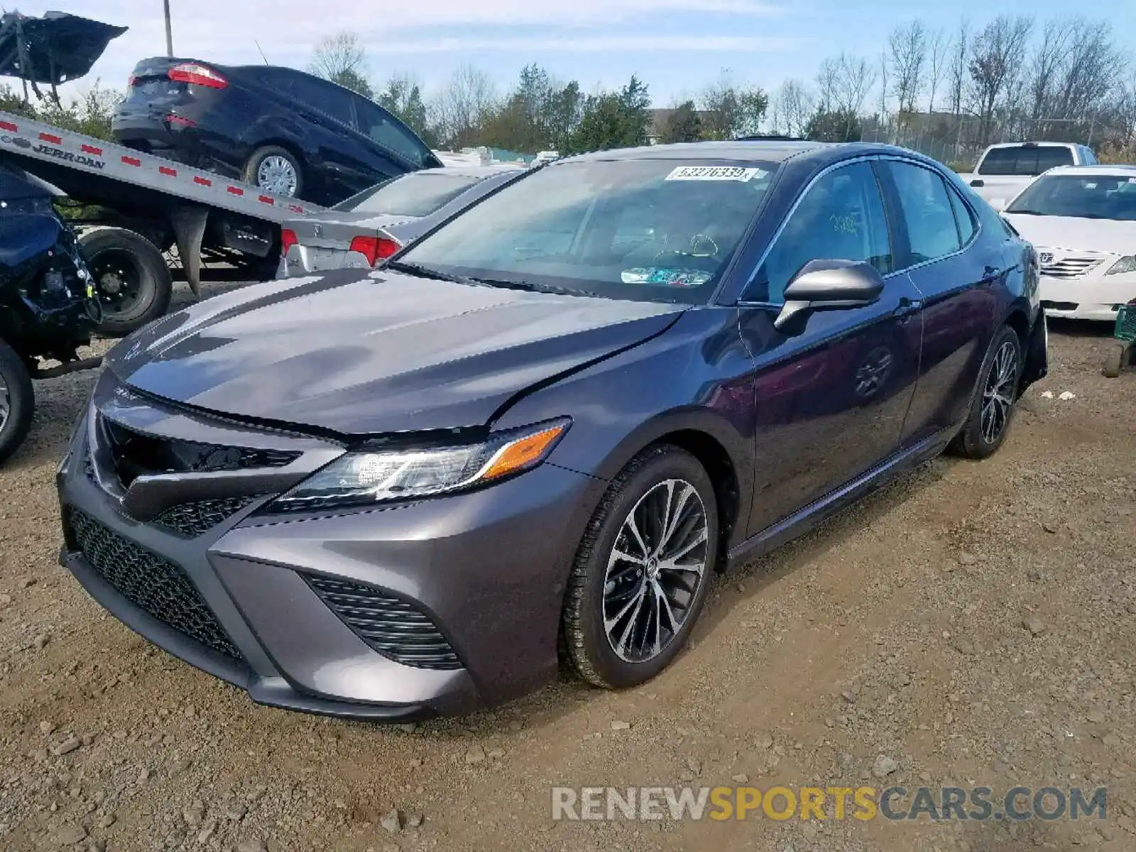 2 Photograph of a damaged car 4T1B11HKXKU748327 TOYOTA CAMRY 2019