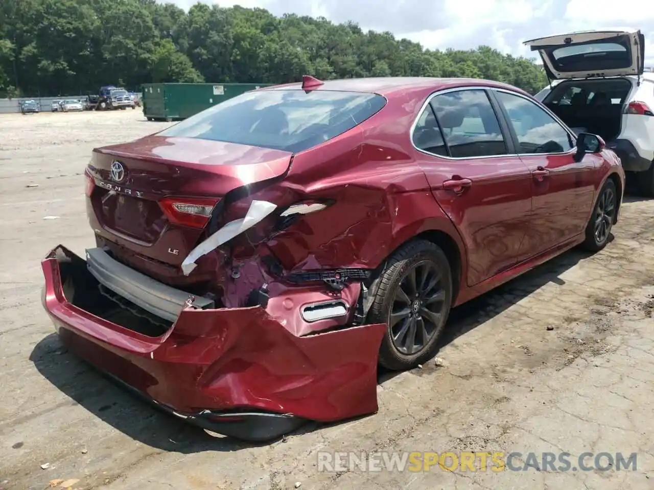 4 Photograph of a damaged car 4T1B11HKXKU749834 TOYOTA CAMRY 2019