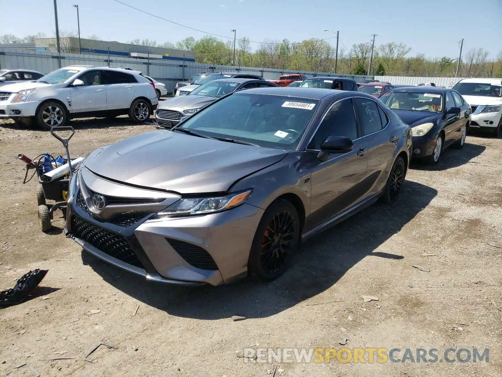 2 Photograph of a damaged car 4T1B11HKXKU751972 TOYOTA CAMRY 2019