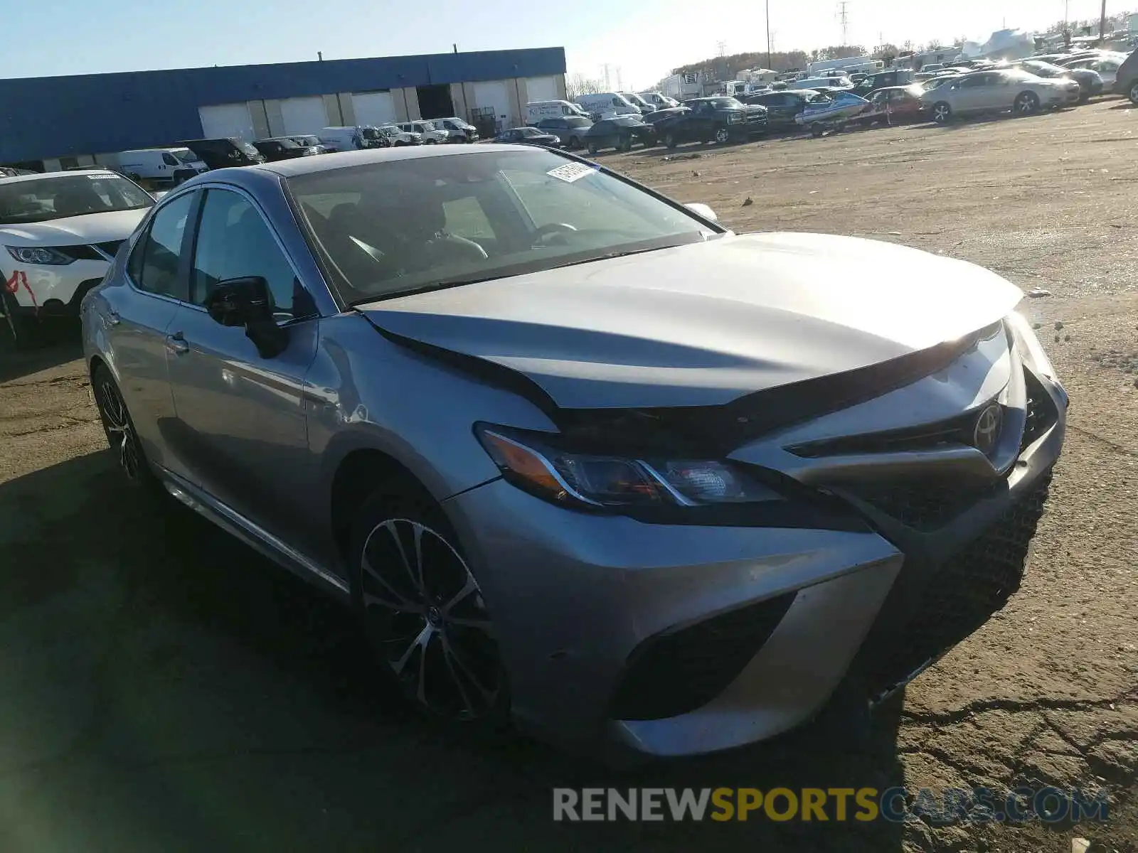 1 Photograph of a damaged car 4T1B11HKXKU753964 TOYOTA CAMRY 2019