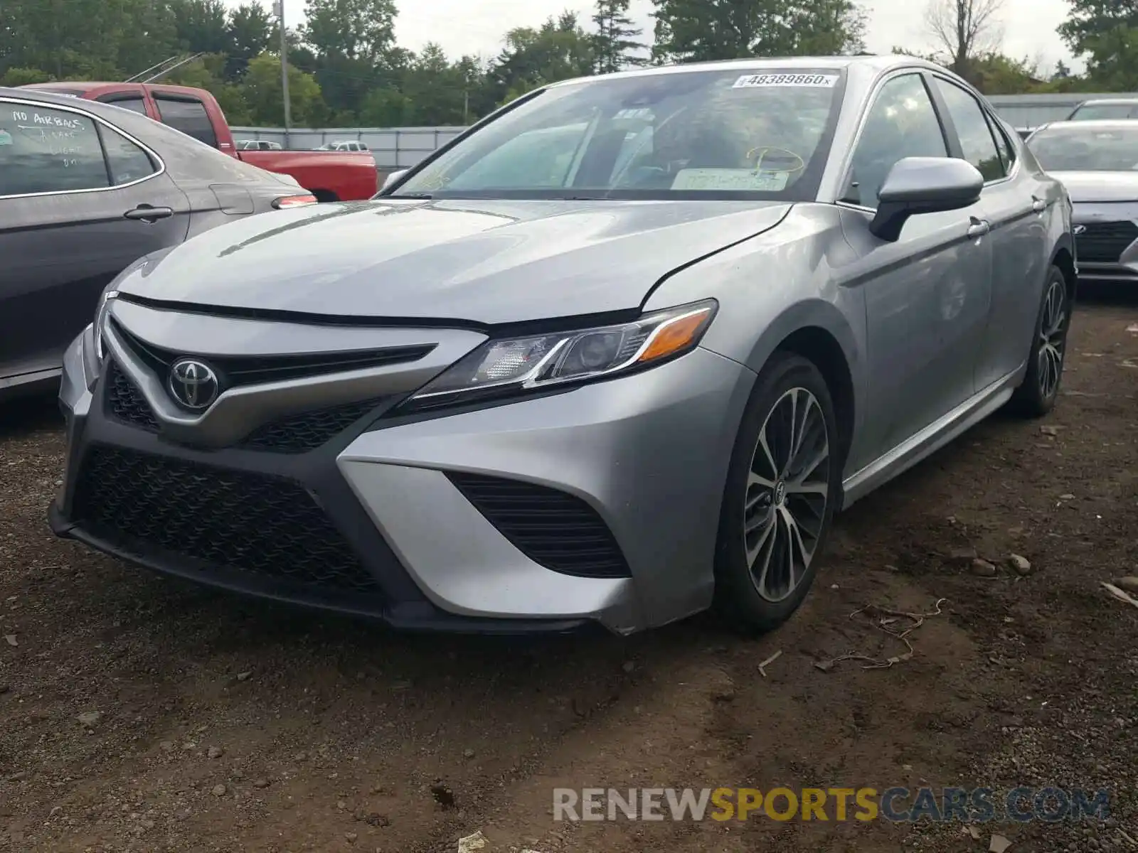 2 Photograph of a damaged car 4T1B11HKXKU756072 TOYOTA CAMRY 2019