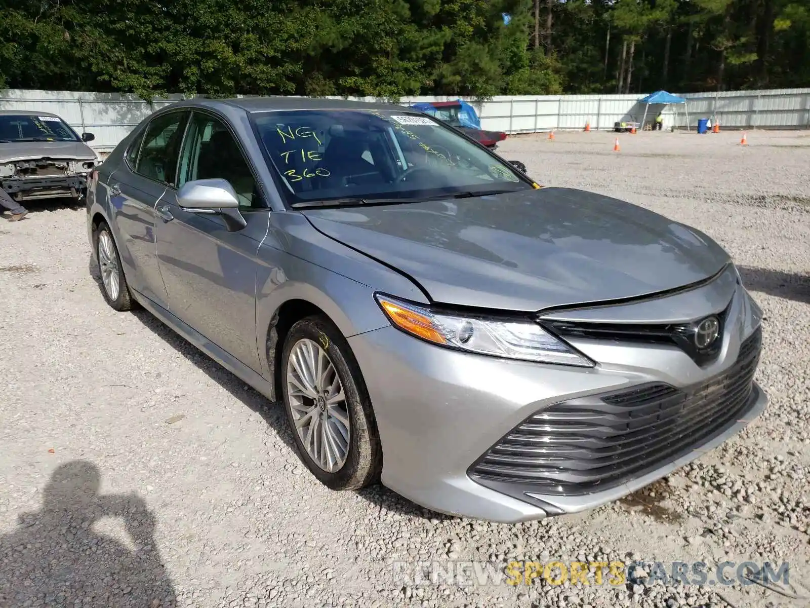 1 Photograph of a damaged car 4T1B11HKXKU761692 TOYOTA CAMRY 2019