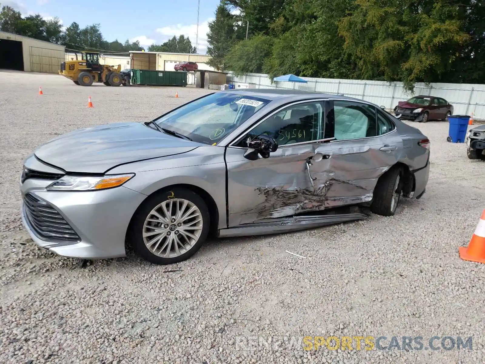 9 Photograph of a damaged car 4T1B11HKXKU761692 TOYOTA CAMRY 2019