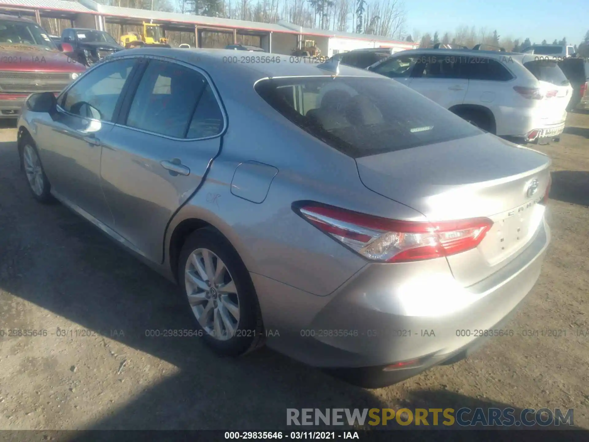 3 Photograph of a damaged car 4T1B11HKXKU761904 TOYOTA CAMRY 2019