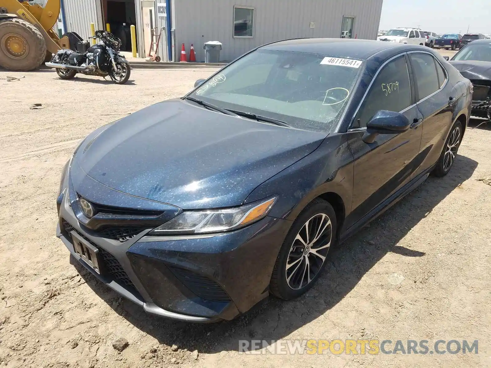 2 Photograph of a damaged car 4T1B11HKXKU763510 TOYOTA CAMRY 2019